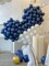 Navy Blue Balloons 100pcs Dark Blue Latex Party Balloons Different Sizes 18 12 10 5 Inch Night Blue Balloon Garland for Birthday Party Graduation Baby Shower Wedding Holiday Balloon Decoration